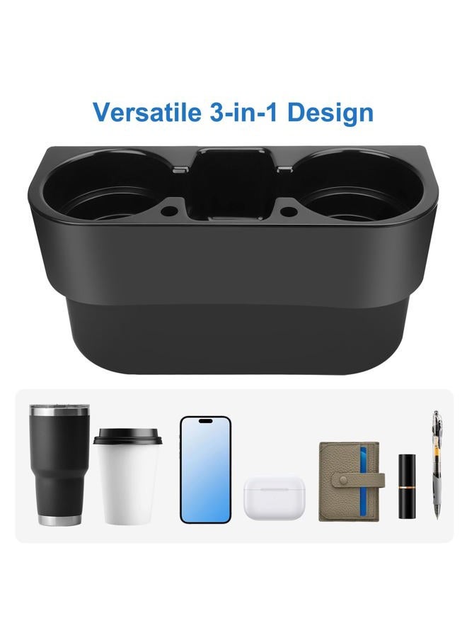 EEEKit Car Cup Holder, Car Seat Seam Wedge Cup Holder, Cell Phone Holder, Food Drink Bottle Mount Stand, Storage Organizer Multifunction Glove Box Car Accessories - Image 3