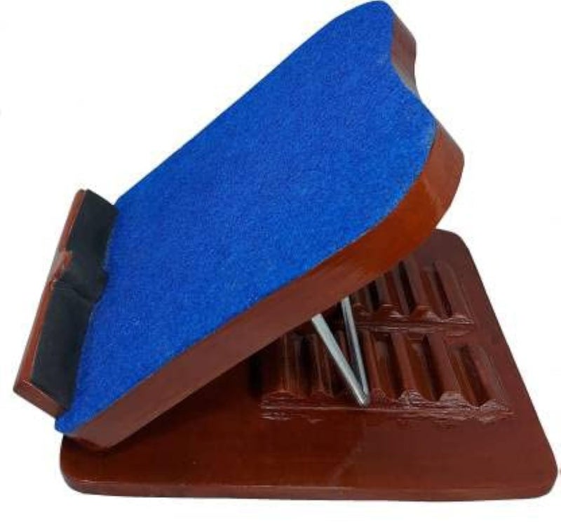 PHYSIOTREX® Physiotherapy Equipments Wooden Adjustable Calf Stretcher Slant Board & 8-Level Ankle Incline for Stretching Calf Muscle - Image 5