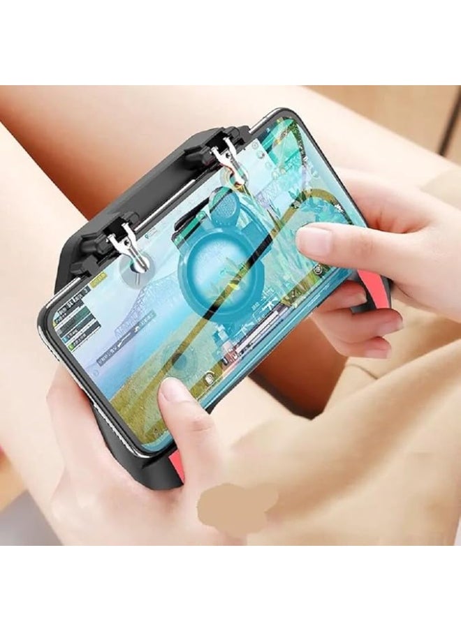 Generic - Quality Valley Mobile Game Controller, 2nd Generation Pubg Mobile Controller with Dual Cooling Fans, Gaming Phone Triggers, Game Handle, Gamepad, Shooting and Aiming Keys for 4.7-6.5 Inch Phones - Image 1