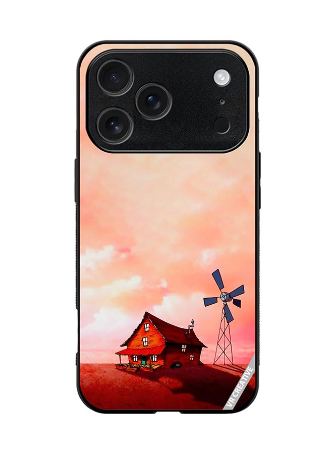 VR CREATIVE Protective Case Cover For Apple iPhone 17 Pro House Design Multicolour