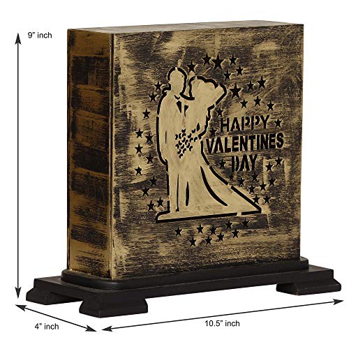 Webelkart Premium Happy Valentines Day Love Heart Table Night Lamp for Valentines Day Gift Suitable for Girlfriend, Boyfriend, Wife, Husband, Anniversary, Birthday and Home Décor - Image 3
