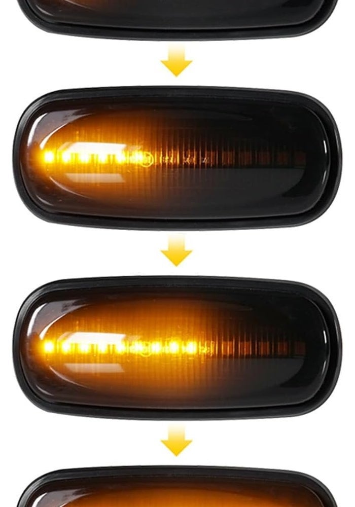 QASULER Dynamic Side Marker Signal Light for Land Rover - Image 3