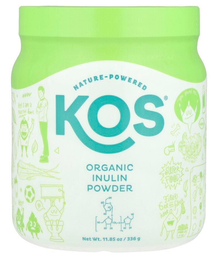 KOS Organic Inulin Powder 11.85 oz (336 g)