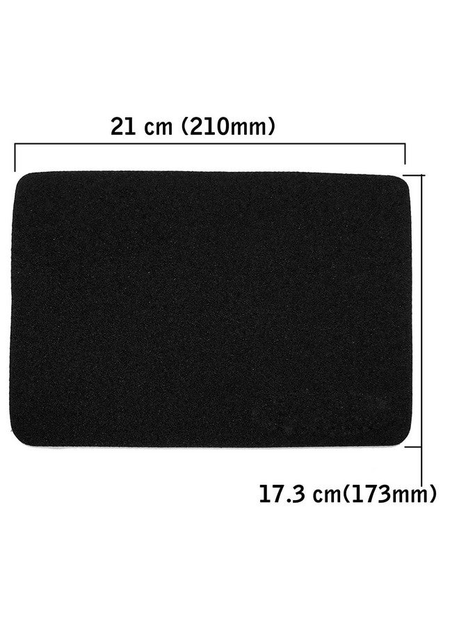 SaiTech IT 5 Pack 2mm Mouse Pad with Stitched Edges Non-Slip Rubber Base, Premium-Textured and Waterproof Mousepads Bulk, Mouse Pad for Computers, Laptop, Office & Home, 8.66 x 7.1 inch - Image 3