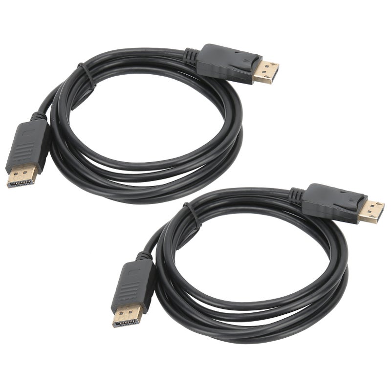 2Pcs DisplayPort Connecting Line DP to DP Cable 1.8M DP Male to Male Adapter Cable - Image 5