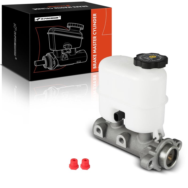 أسطوانة فرامل رئيسية من APremium متوافقة مع بعض سيارات كاديلاك وشيفروليه وجي إم سي سيلفرادو 1500 سوبربان سييرا يوكون يوكون XL إسكاليد تاهو 1999-2002 استبدال 18060789 18040252