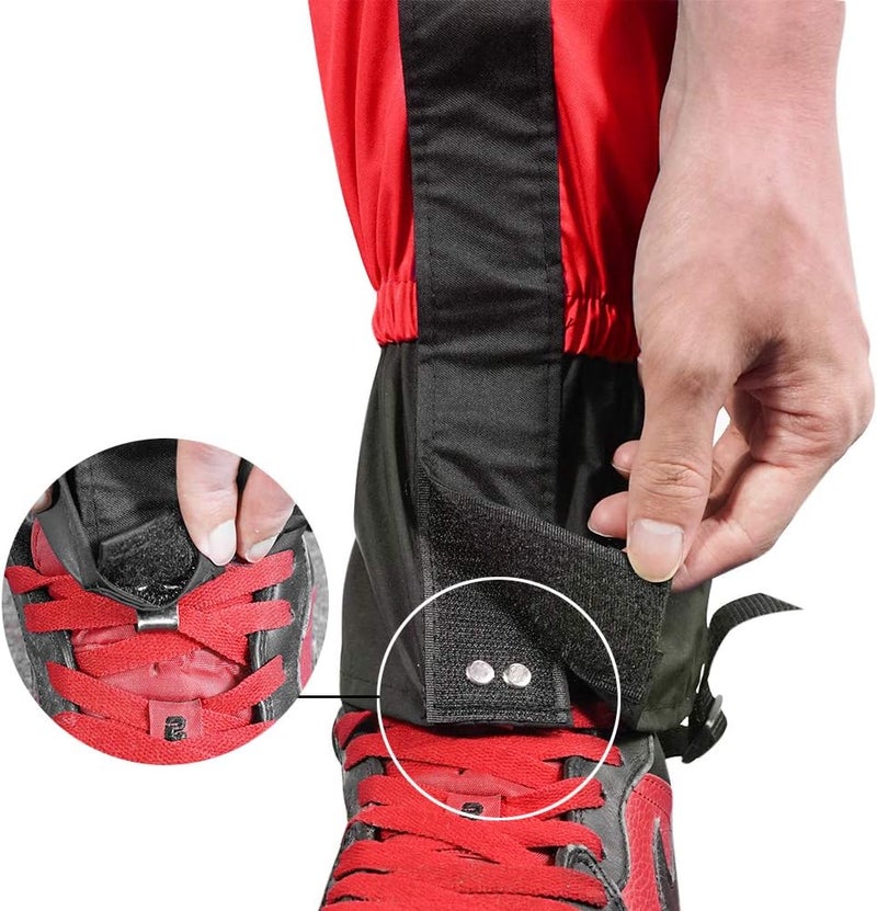 Luwint Waterproof Kids Leg Boot Gaiters Children Hiking Hunting Climbing Protective Gear for 6-12 Yrs Old Girls Boys - Image 2