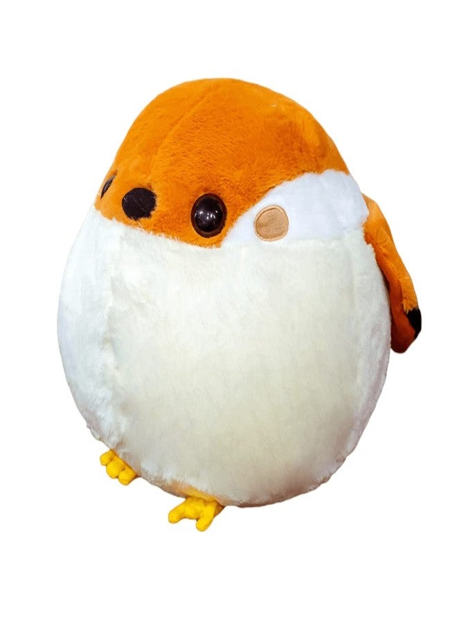 TONGMAN Sparrow Plush Animal, Cute Bird Plush Character, Soft and Fluffy Cushion, Toy Pillow, Home Decoration, Birthday Gift, Valentine's Day, Christmas (40cm/15.7inch) Yellow + White - Image 1