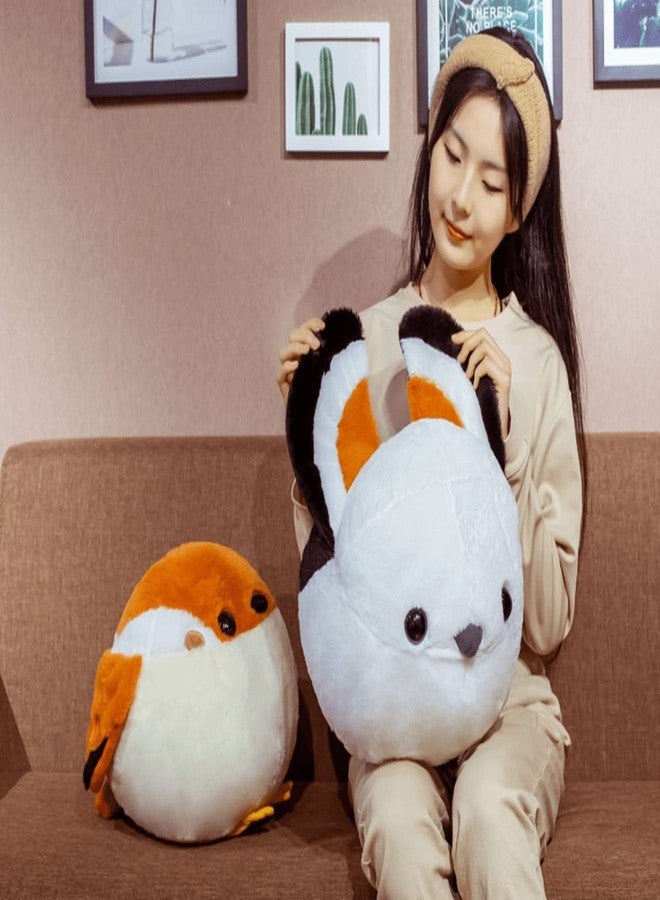 TONGMAN Sparrow Plush Animal, Cute Bird Plush Character, Soft and Fluffy Cushion, Toy Pillow, Home Decoration, Birthday Gift, Valentine's Day, Christmas (40cm/15.7inch) Yellow + White - Image 5