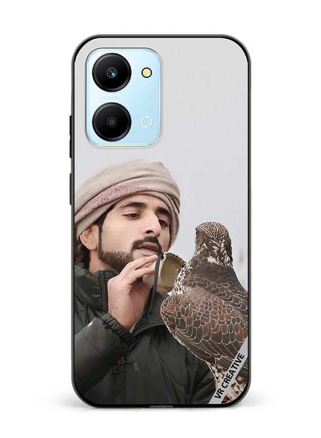 VR CREATIVE Protective Case Cover For Honor Play7T Sheikh Hamdan Loving His Eagle Design Multicolour - Image 1