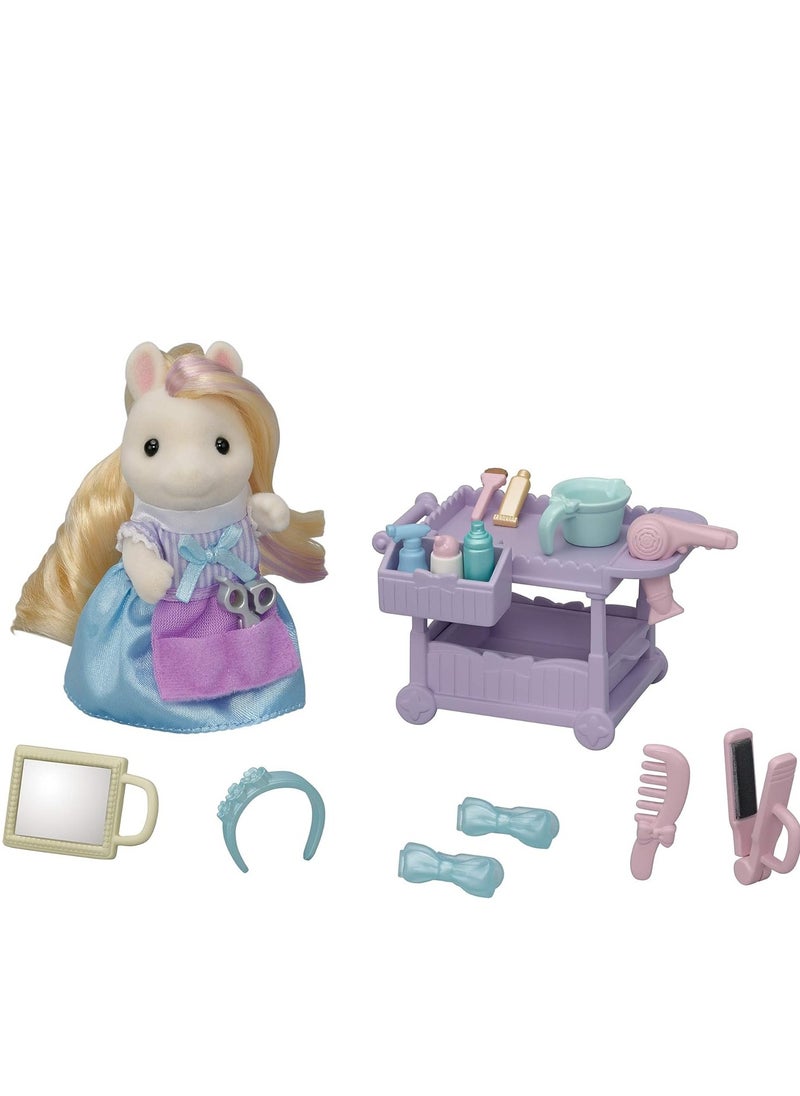 Sylvanian Families Pony's Hair Stylist Set 