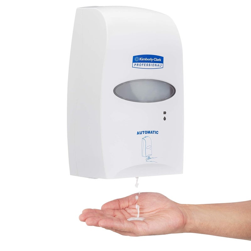 Kimberly-Clark Kimberly-Clark Professional® Handwash Soap & Sanitiser Touchless Electronic Dispenser (92147), 1.2 Litres, ABS Plastic  - Image 2
