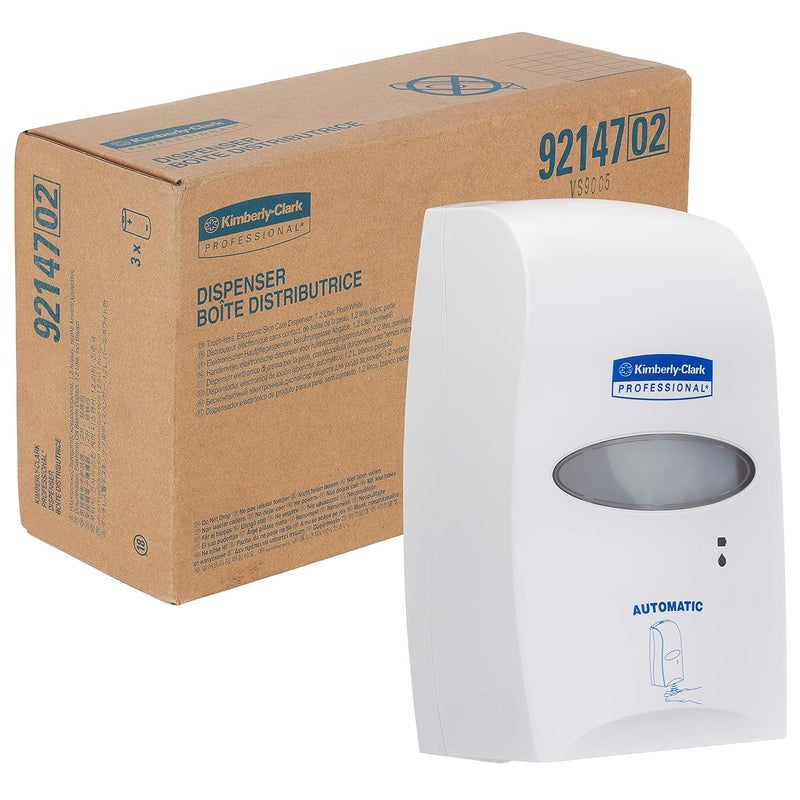 Kimberly-Clark Kimberly-Clark Professional® Handwash Soap & Sanitiser Touchless Electronic Dispenser (92147), 1.2 Litres, ABS Plastic  - Image 3