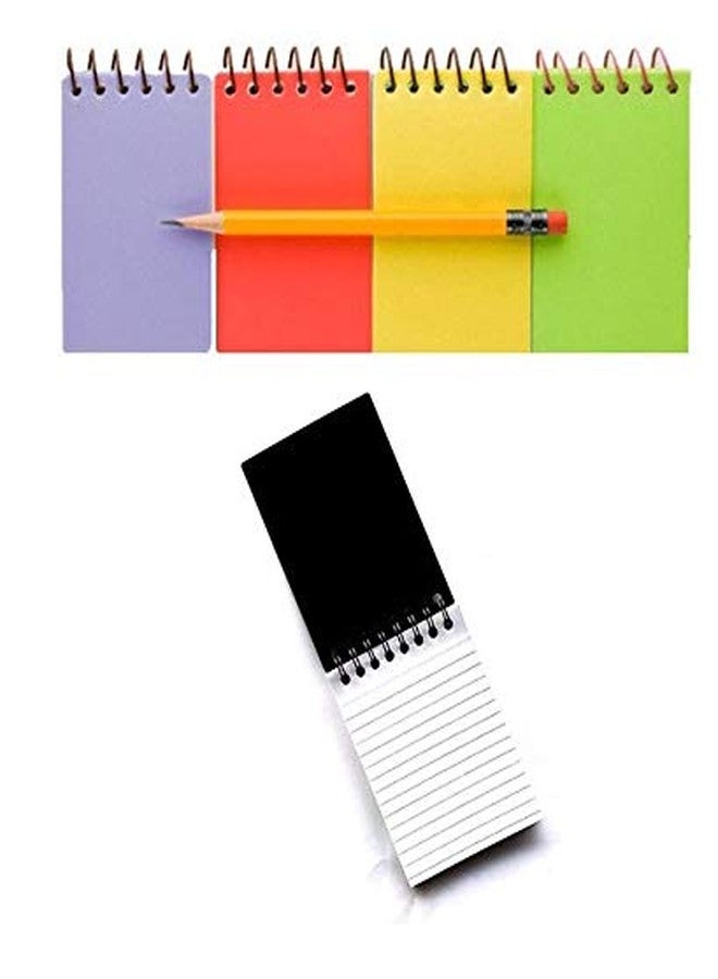 PS SHEVIN® Pocket Dairy for Men Small Notebooks Pack of 5 Pcs Small Notepad Pocket Diary with Smooth White Pages_11Q23
