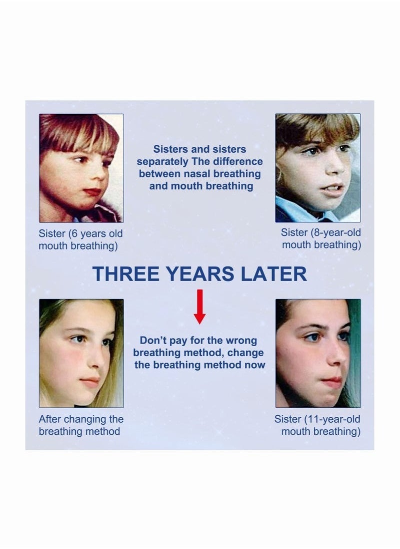 Sefudun Anti Open Mouth and Closed Mouth Patch for Sleeping 90Pcs Anti Snoring Mouth Tape Sleep Stop Snoring Breathing Patch Suitable for Improving Sleep and Relieving Snoring - Image 4