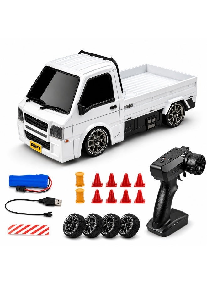 GOGA Drift RC Car 1:24 Scale – 4WD High-Speed Remote Control Racing Car with Flashing Lights, Dual Tires, USB Charging - Image 1