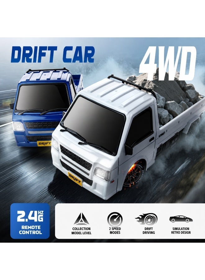 GOGA Drift RC Car 1:24 Scale – 4WD High-Speed Remote Control Racing Car with Flashing Lights, Dual Tires, USB Charging - Image 4