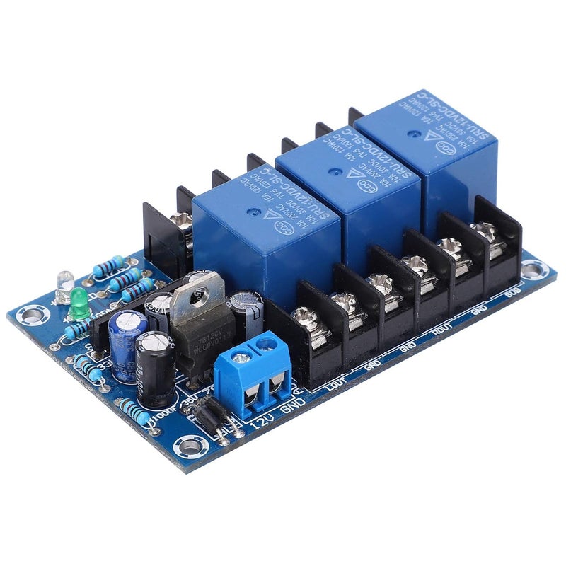 لوحة سماعات 3 قنوات من Semme مع وحدة تأخير 4 للمكبرات الصوتية متوافقة مع AC12 15V تشمل مؤشر - Image 2
