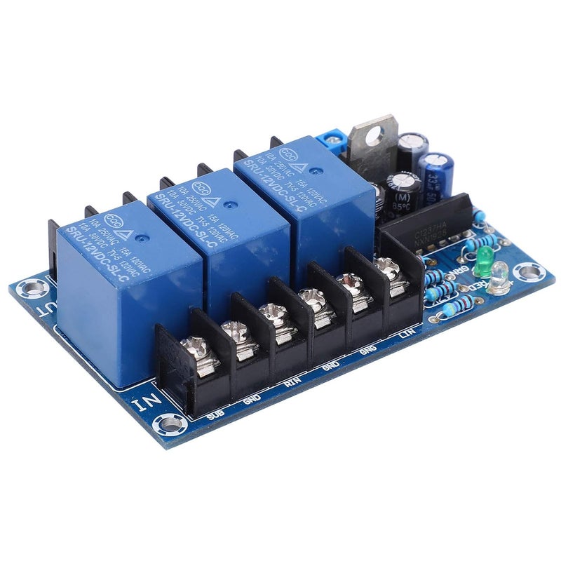 لوحة سماعات 3 قنوات من Semme مع وحدة تأخير 4 للمكبرات الصوتية متوافقة مع AC12 15V تشمل مؤشر - Image 5
