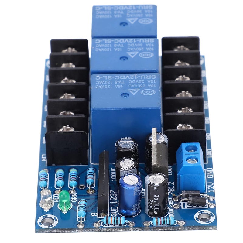لوحة سماعات 3 قنوات من Semme مع وحدة تأخير 4 للمكبرات الصوتية متوافقة مع AC12 15V تشمل مؤشر - Image 3
