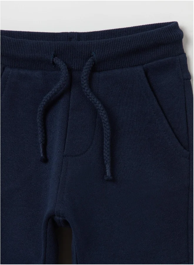 او في اس OVS Plush Joggers With Drawstring