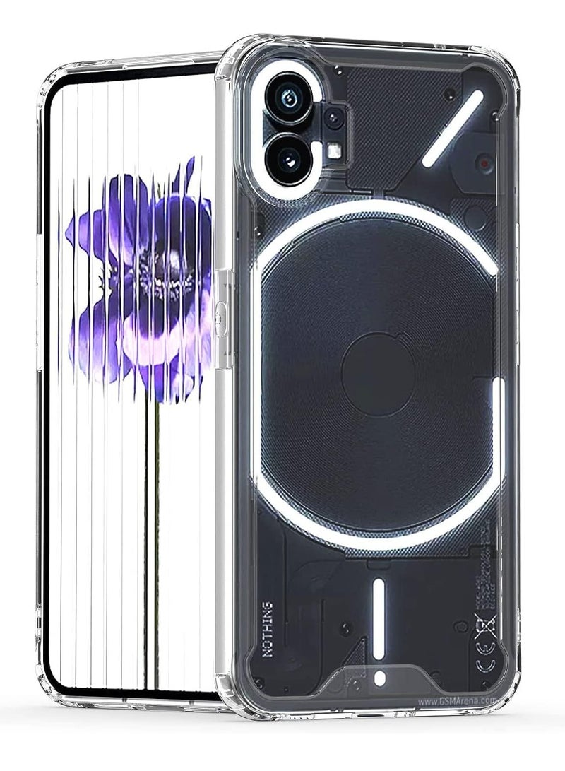 جولدن ماسك من جولدن ماسك حافظة حماية شفافة باطار فور نوثينج فون 1 (شفاف) - Image 1