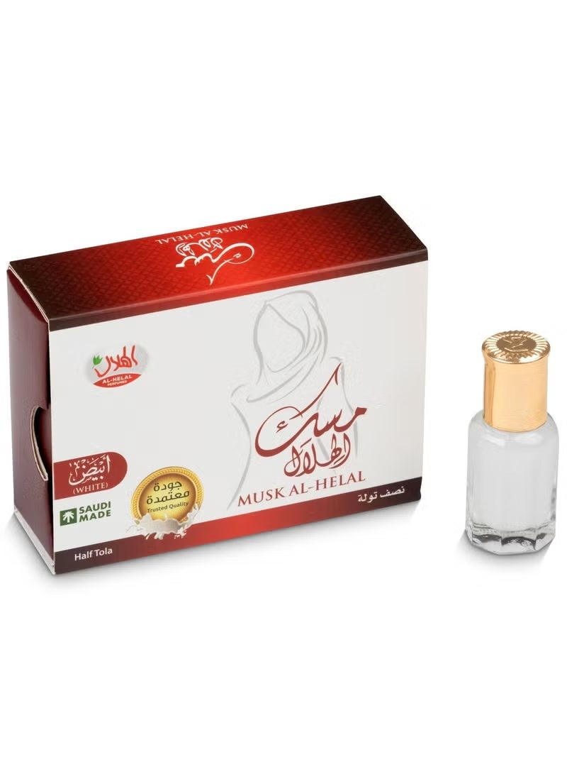 الهلال مسك أبيض – مسك الطهارة  (6 مل) - Image 1