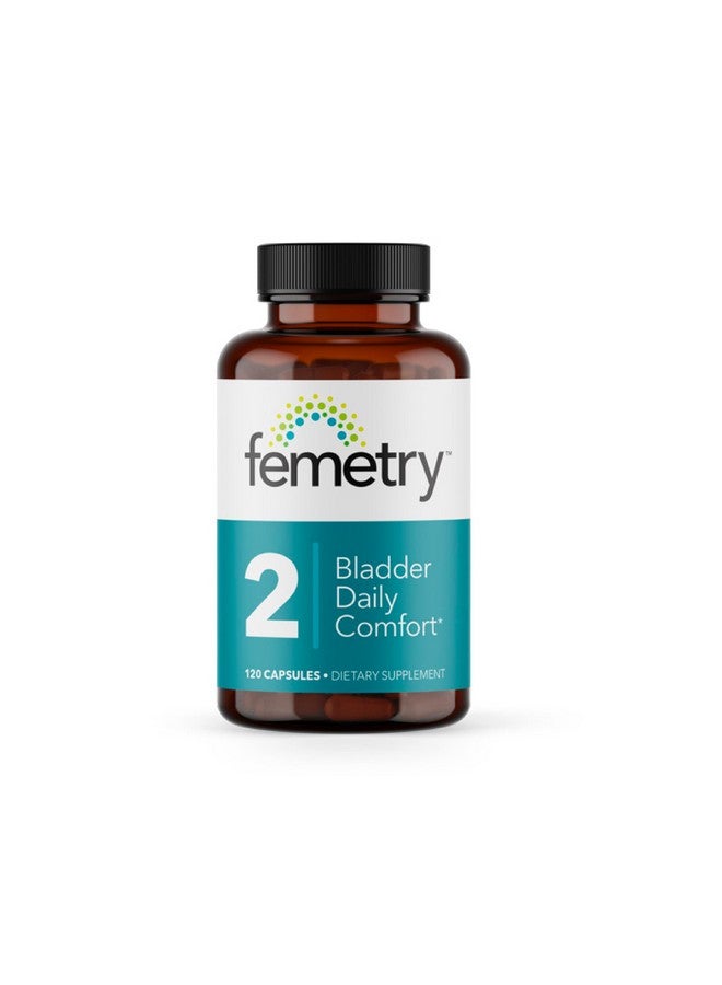 LifeSeasons Femetry Bladder Daily Comfort - Soothes Irritation - Supports Healthy Inflammatory & Histamine Response - Promotes Bladder Lining Health - Interstitial Cystitis - 120 Capsules - Image 1