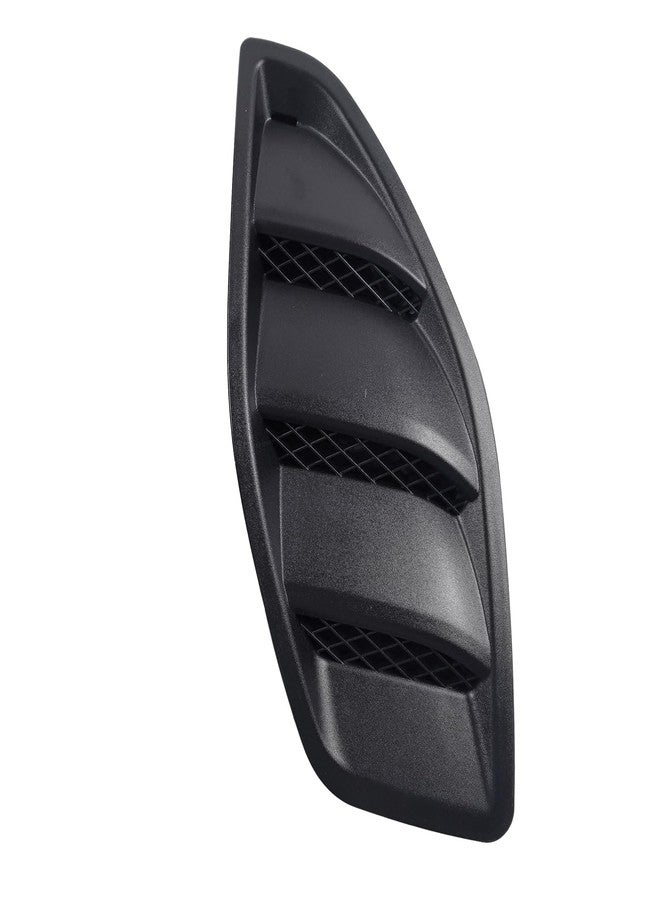 hilopexi Hood Vent Cover Compatible with 2007-2017 Jeep Wrangler JK 10th Anniversary Engine Inlet Louvers Scoop Air Vent Outlet Trim Cover 68185319ab 68185319aa 68185318ab 68185318aa - Image 3