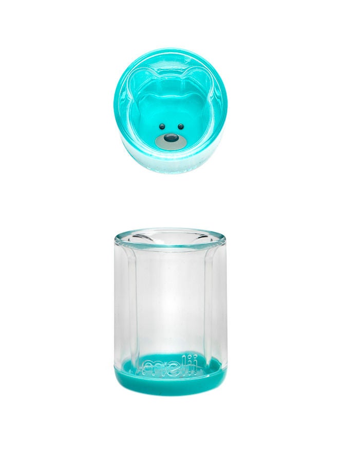 melii Plastic Cup Bear – Blue - Image 1