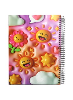 A4 Hard Cover Wire Sketch Book (3 SUB) (120 Sheets)