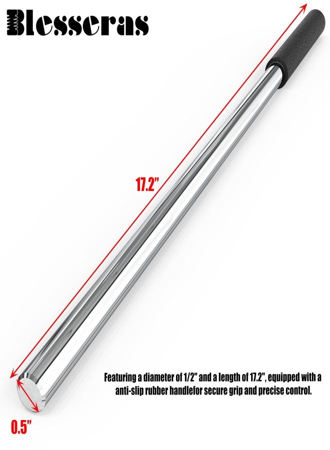 Blesseras Garage Door Torsion Spring Winding Bars with Non-Slip Handle, D1/2'' x L17.2'', 1 Pair - Image 5