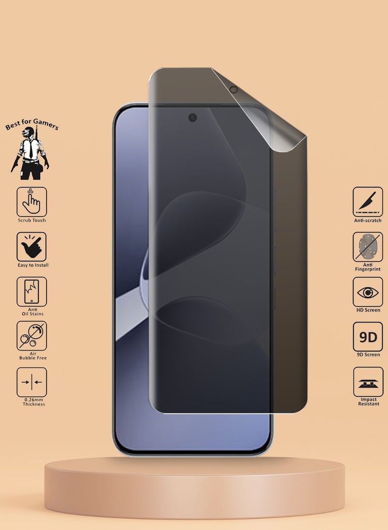 Techie 2 Pack Full Cover Matte Ceramic Privacy Screen Protector for Infinix Hot 60 Pro+ – Anti Fingerprint, Bubble Free Easy Installation - Image 2