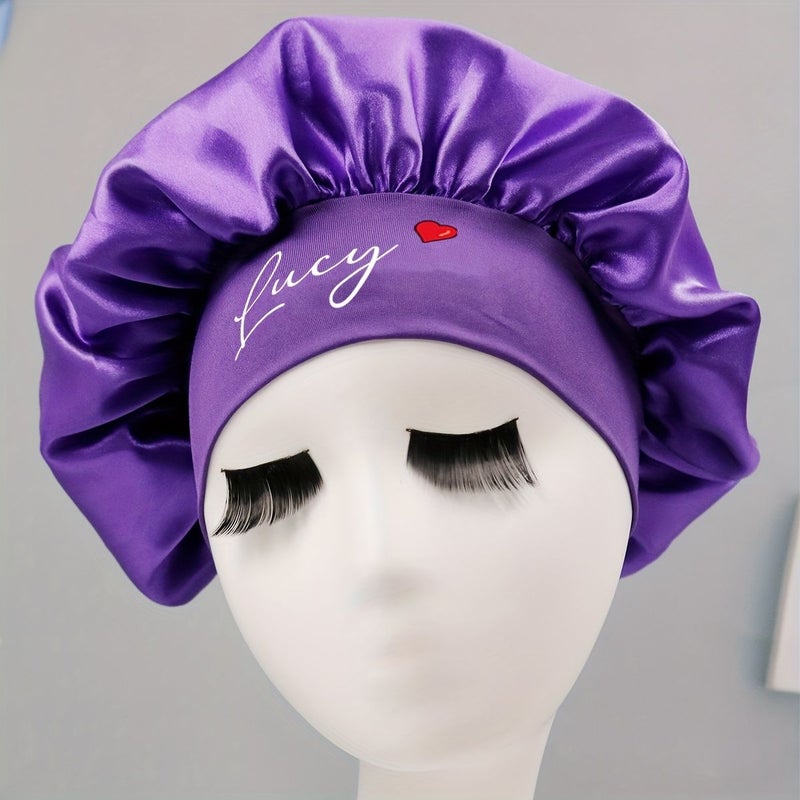 Black Personalized Sleep Hat Best Birthday Gift for Women and Men - Image 3