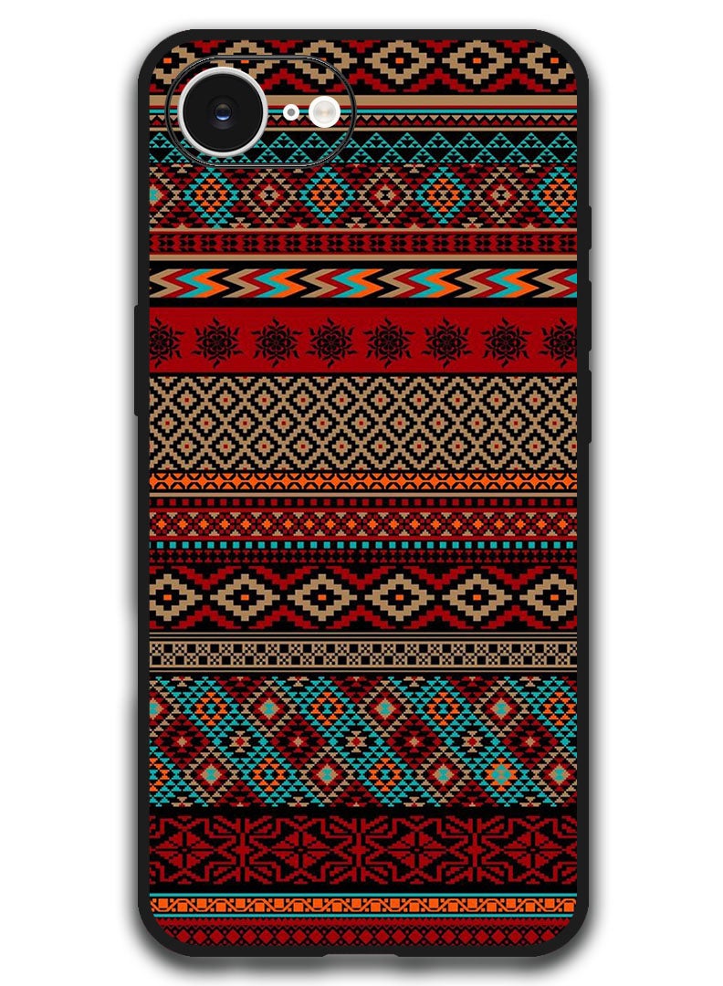 Theodor Case Compatible with Apple iPhone 16e 6.1 Inch Protection Shockproof Bumper Cover - Patterns - Image 1