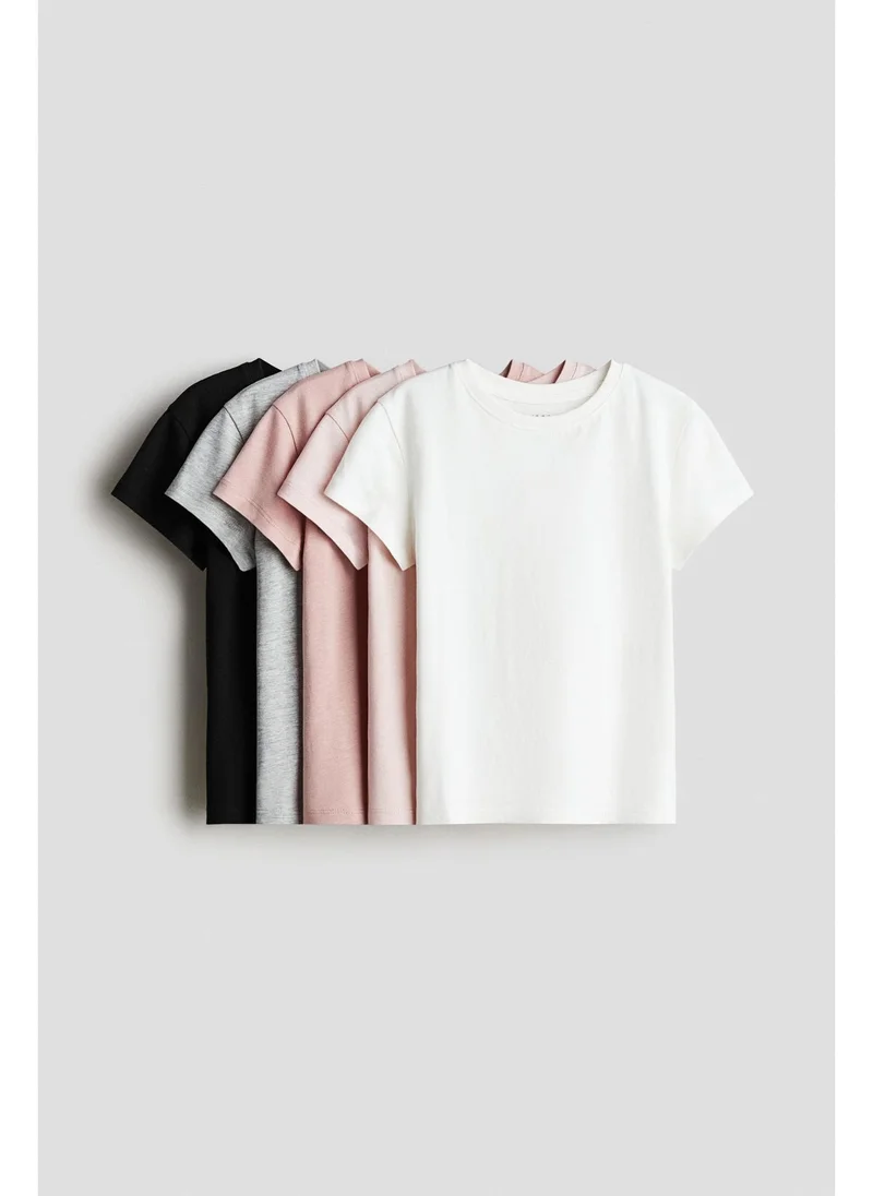 H&M 5-pack cotton T-shirts