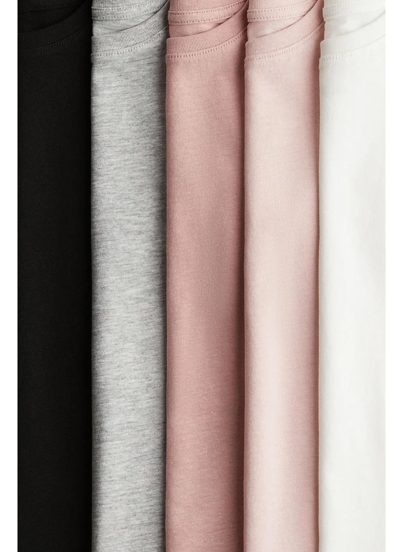 H&M 5-pack cotton T-shirts