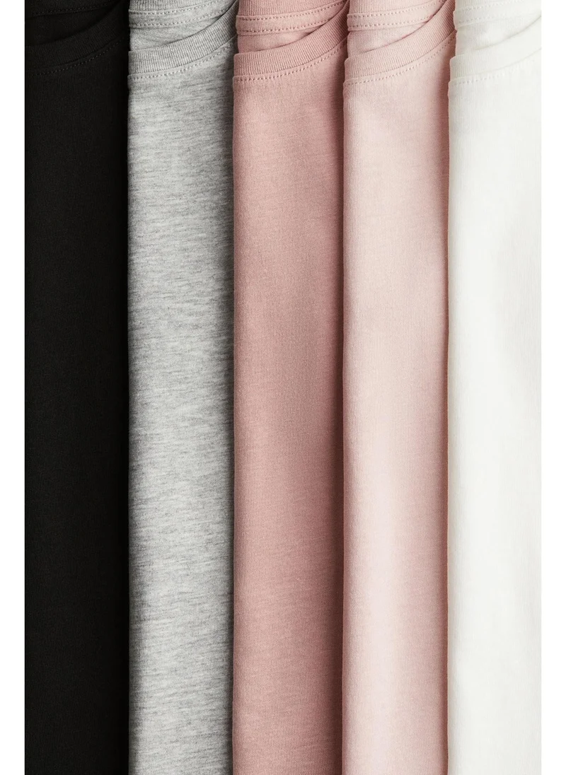 H&M 5-pack cotton T-shirts