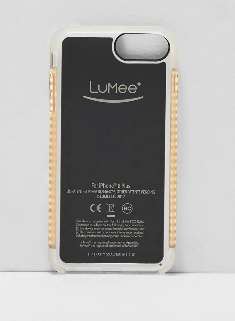 LuMee iPhone 8 Plus Selfie Light Duo Cover