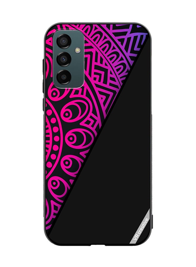 VR CREATIVE Protective Case Cover For Samsung Galaxy F23 Mandala Design Multicolour - Image 1