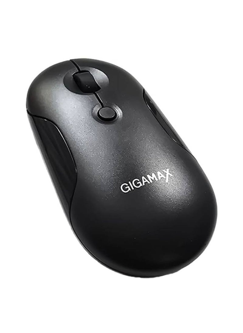 Gigamax - dual Model LED Wireless and Bluetooth Mouse,Rechargeable Silent 2.4G Wireless Computer Mouse with USB Receiver,Ultra Thin  Backlit Cordless Mice for Laptop,Tablet.ipad - Image 1
