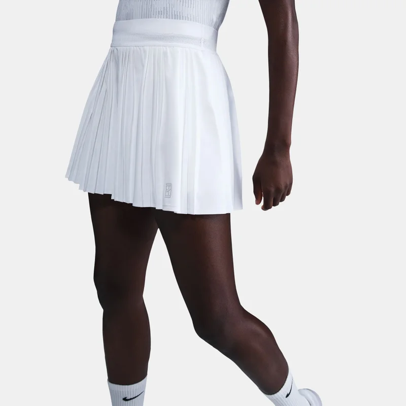 Nike White Women's NikeCourt Advantage Dri-FIT Tennis Skirt for Women | Best Price UAE