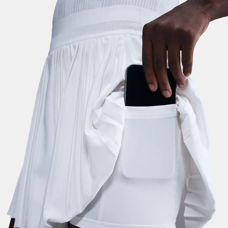 Nike White Women's NikeCourt Advantage Dri-FIT Tennis Skirt for Women | Best Price UAE