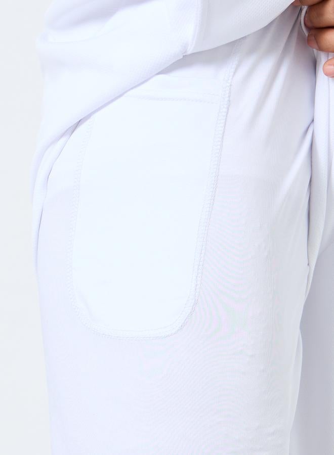 Styli Solid Training Shorts with Pockets - Image 4