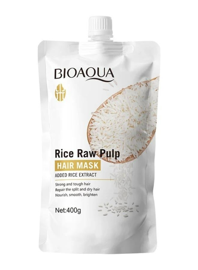 BIOAQUA Rice Raw Pulp Hair Mask 400g