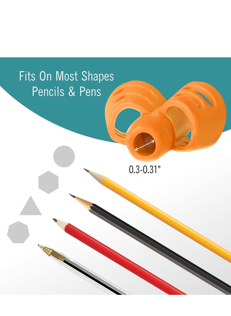 Pencil Grips for Kids Handwriting, Ergonomic Children Writing Aid, Training Posture Correction Tool, Pen Gripper, Pencil Holder for Kids, Preschoolers - Image 4