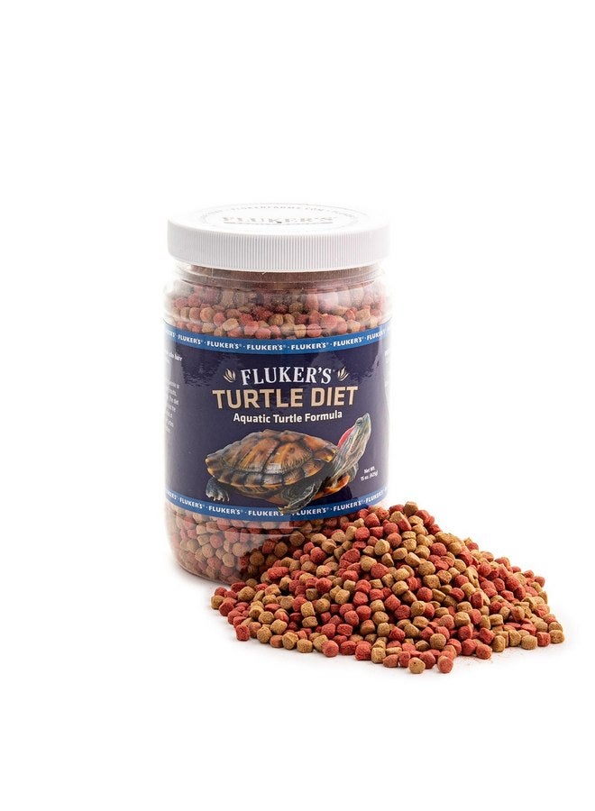 فلكرز نظام غذائي للسلاحف المائية من Fluker's، حبيبات طعام للسلاحف، 15 أونصة - Image 1