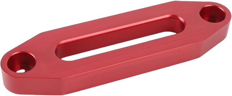 Red Hawse Style Winch Fairlead Durable Lightweight Aluminum Alloy 3000 4000 lb for Automotive Anchor Cables ATVs - Image 1