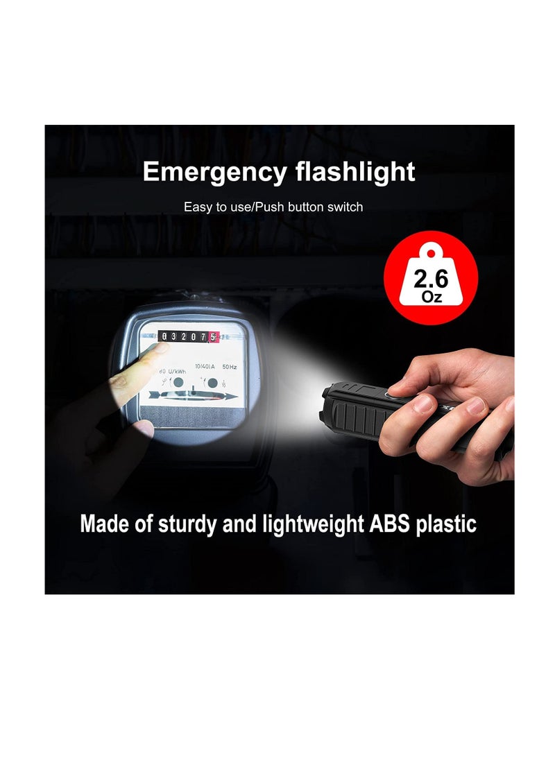 SYOSI 2 Pack USB Rechargeable Flashlight   Small  Bright LED Mini Flashlights, High Lumens, 4 Modes, Zoomable, The Size of Pocket Gifts for Kids  - Image 4