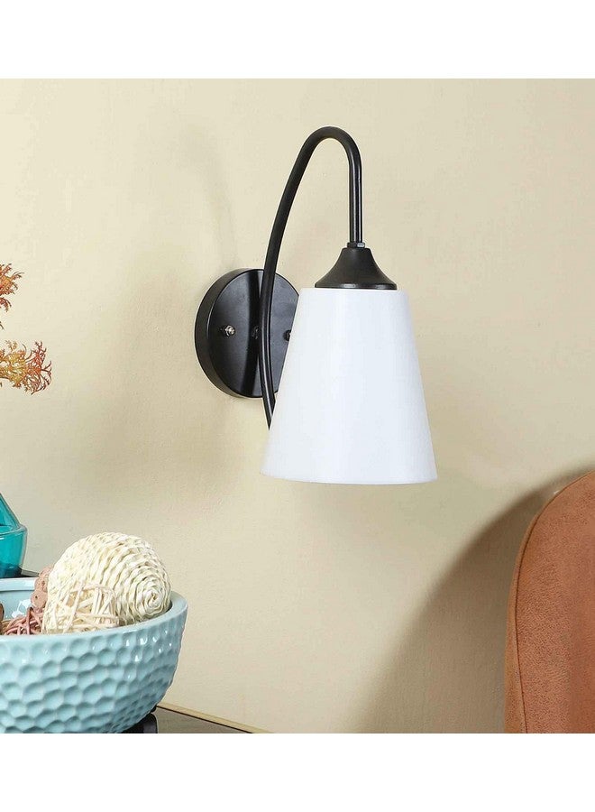 SINOMAN ضوء جدار SINOMAN لغرفة المعيشة حديث/مصابيح جدارية لغرفة النوم/لغرفة المعيشة/أضواء جدارية لتزيين المنزل/مصباح جدار بجانب السرير/ذراع متأرجح، أسود (PCV أبيض (عبوة من 2)) - Image 2